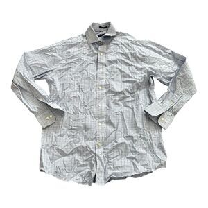 Tommy Hilfiger Blue Checked Button Up M